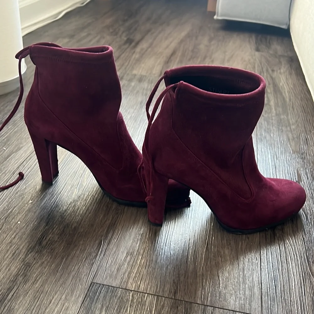 Stuart Weitzman Suede Booties - Picture 13 of 13
